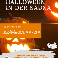 Am Freitag, 30. Oktober, von 17 bis 23 Uhr lädt das LA OLA zum Sauna-Event „Halloween in der Sauna“ ein.